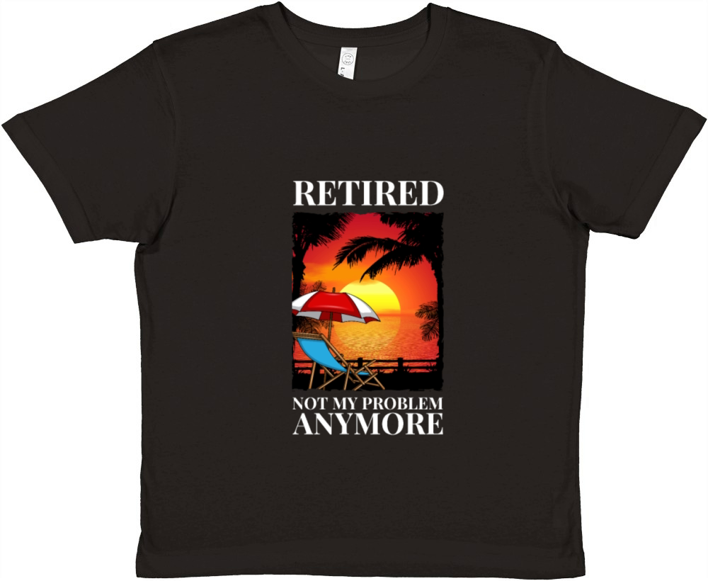 Problem Ruhestand Rente Arbeit Pension Geschenk Premium Kids Crewneck T-shirt