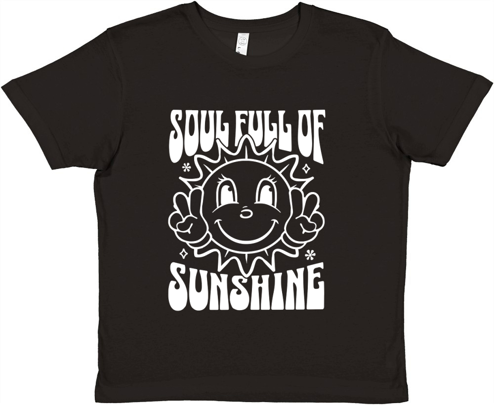 Soul Full of Sunshine2 Premium Kids Crewneck T-shirt