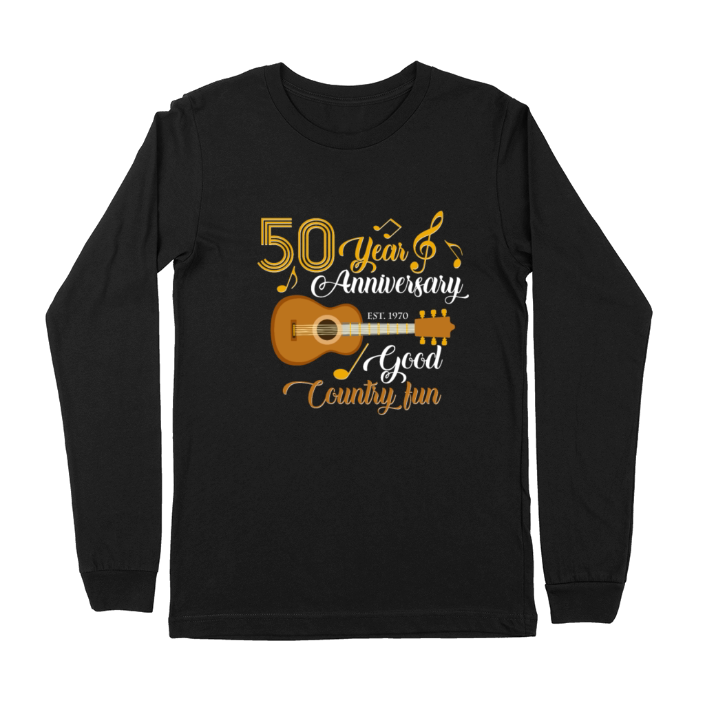 50th birthday 50 years gift idea party celebration Premium Long Sleeve