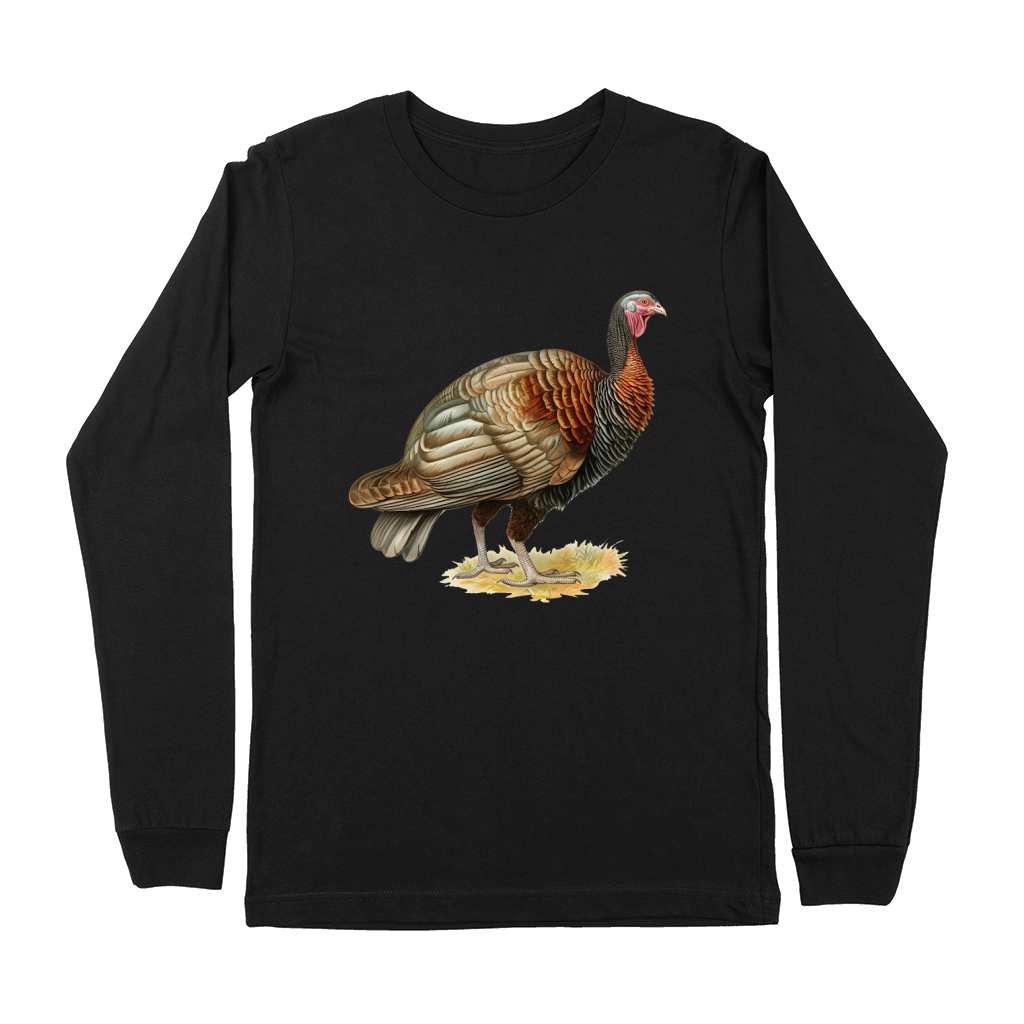 Thanksgiving Funny Turkey 13 Premium Long Sleeve