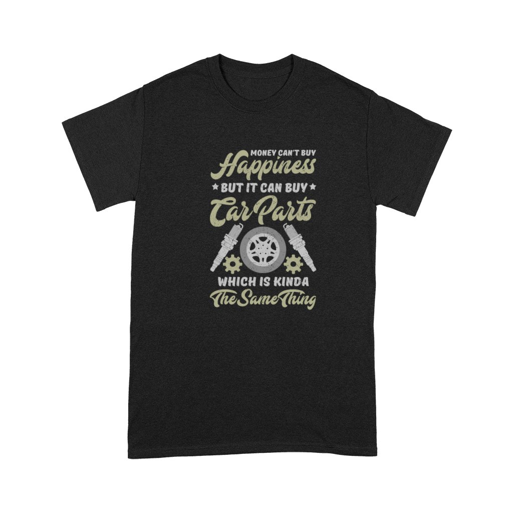 Car Lover Gift Happiness is Buying Car Parts Auto Premium T-shirt