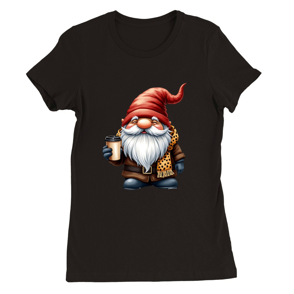 Gnome Sublimation Clipart 10 22 Premium Womens Crewneck T-shirt