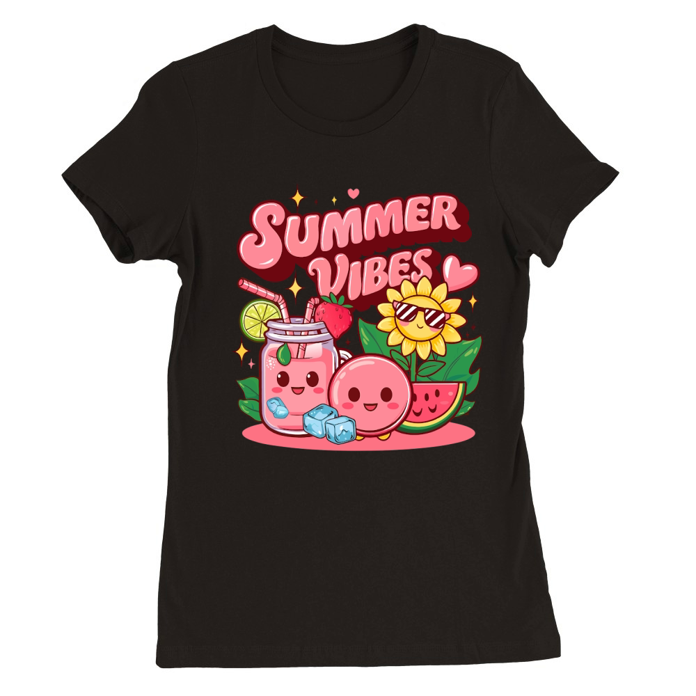Summer Vibes 5.04 Premium Womens Crewneck T-shirt