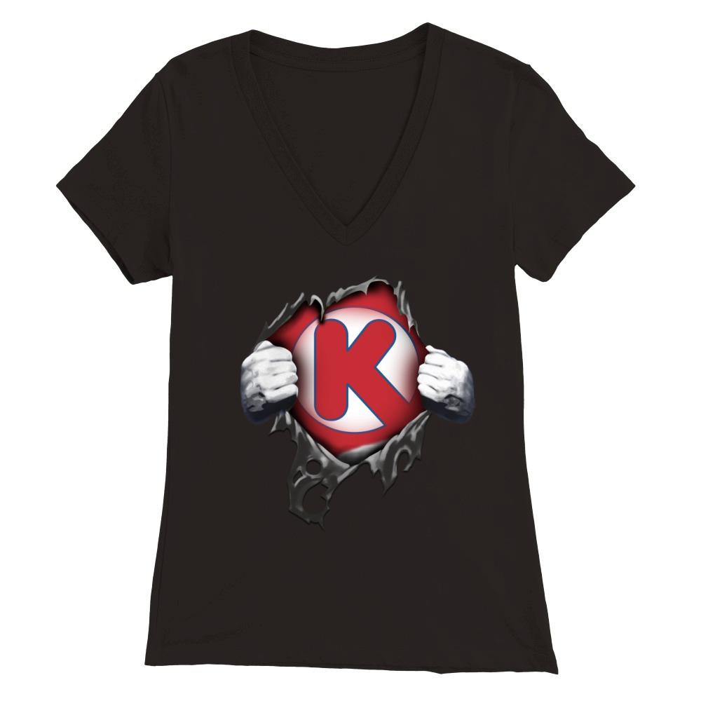 Circle K Premium Womens V-Neck T-shirt