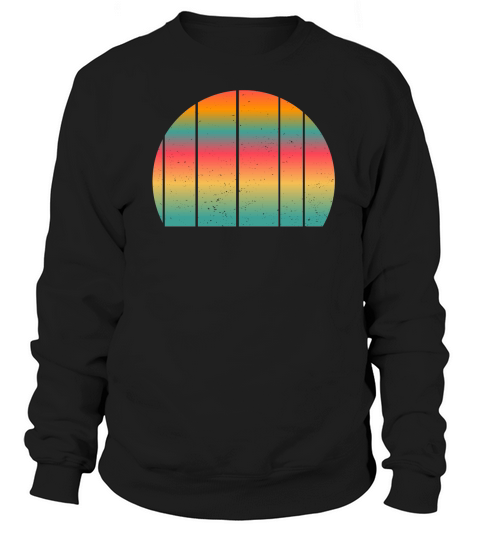 Vintage Retro Sunset (9) Sweatshirt Unisex