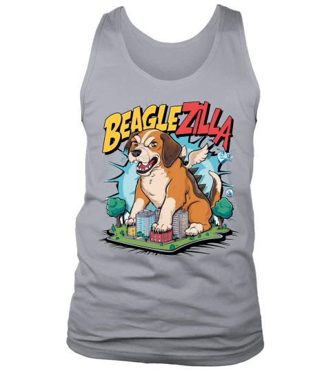 dogzilla (18) Tank Top Unisex