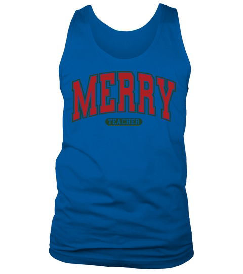 MerryTeacherVarsity Tank Top Unisex