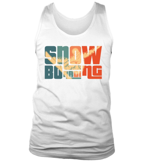 Retro Snowboarding Snowboard Vintage Snowboarder Tank Top Unisex