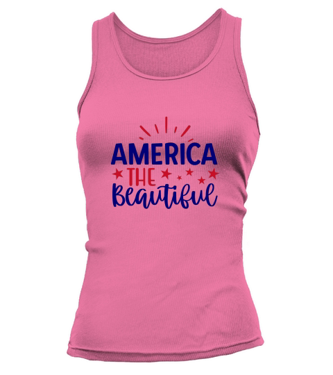 America the beautiful Tank top Woman