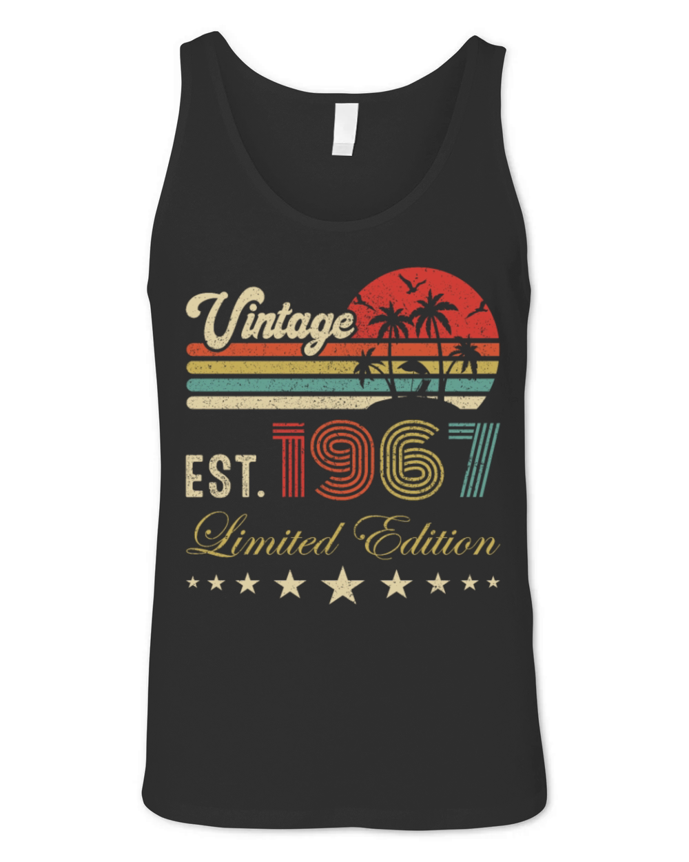 54th birthday vintage limited edition 54 birthday Unisex Jersey Tank