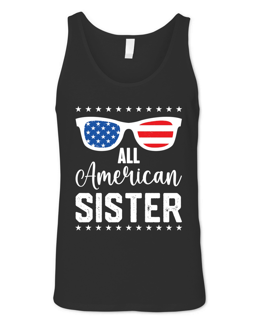 All american sister Unisex Jersey Tank