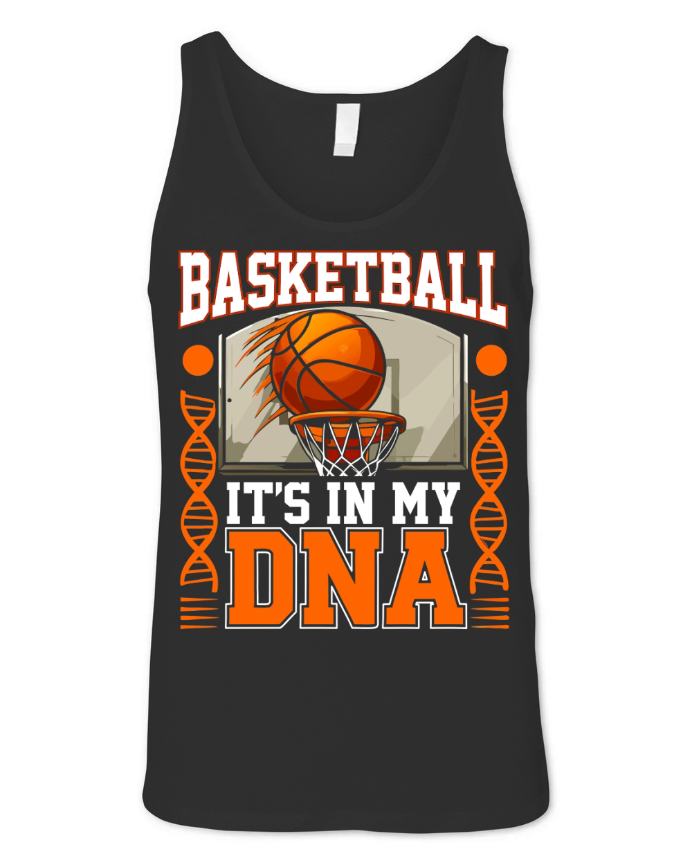 Basketball Its In My Dna 02 Unisex Jersey Tank