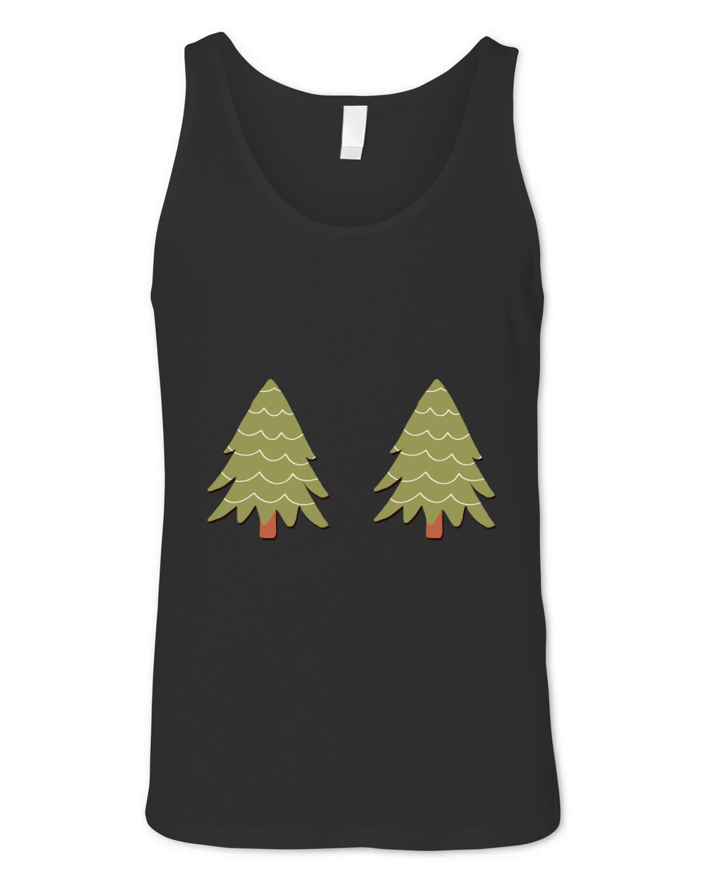 Christmas Tree (3) Double Unisex Jersey Tank