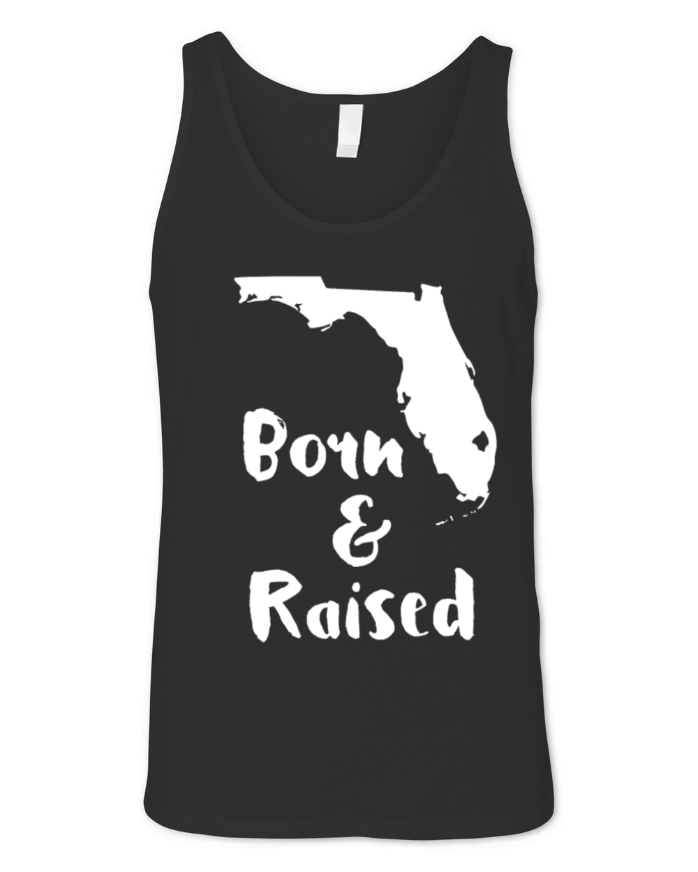Florida Born and Raised State T-shirt Unisex Jersey Tank