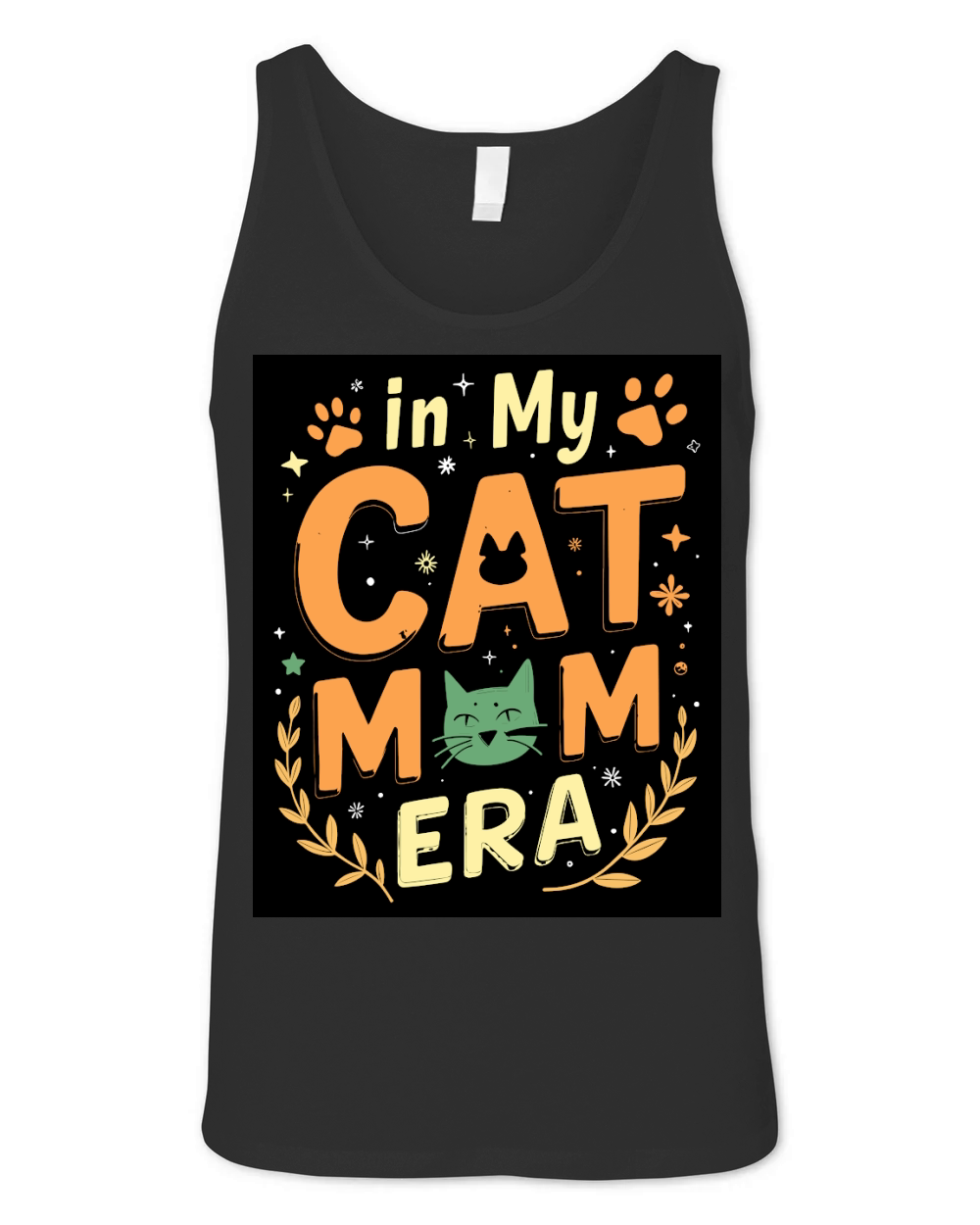 In my cat mom ear Unisex Jersey Tank