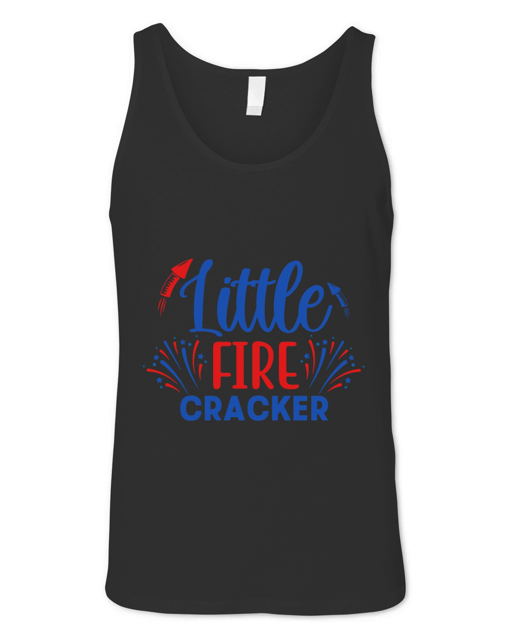 Little fire cracker Unisex Jersey Tank
