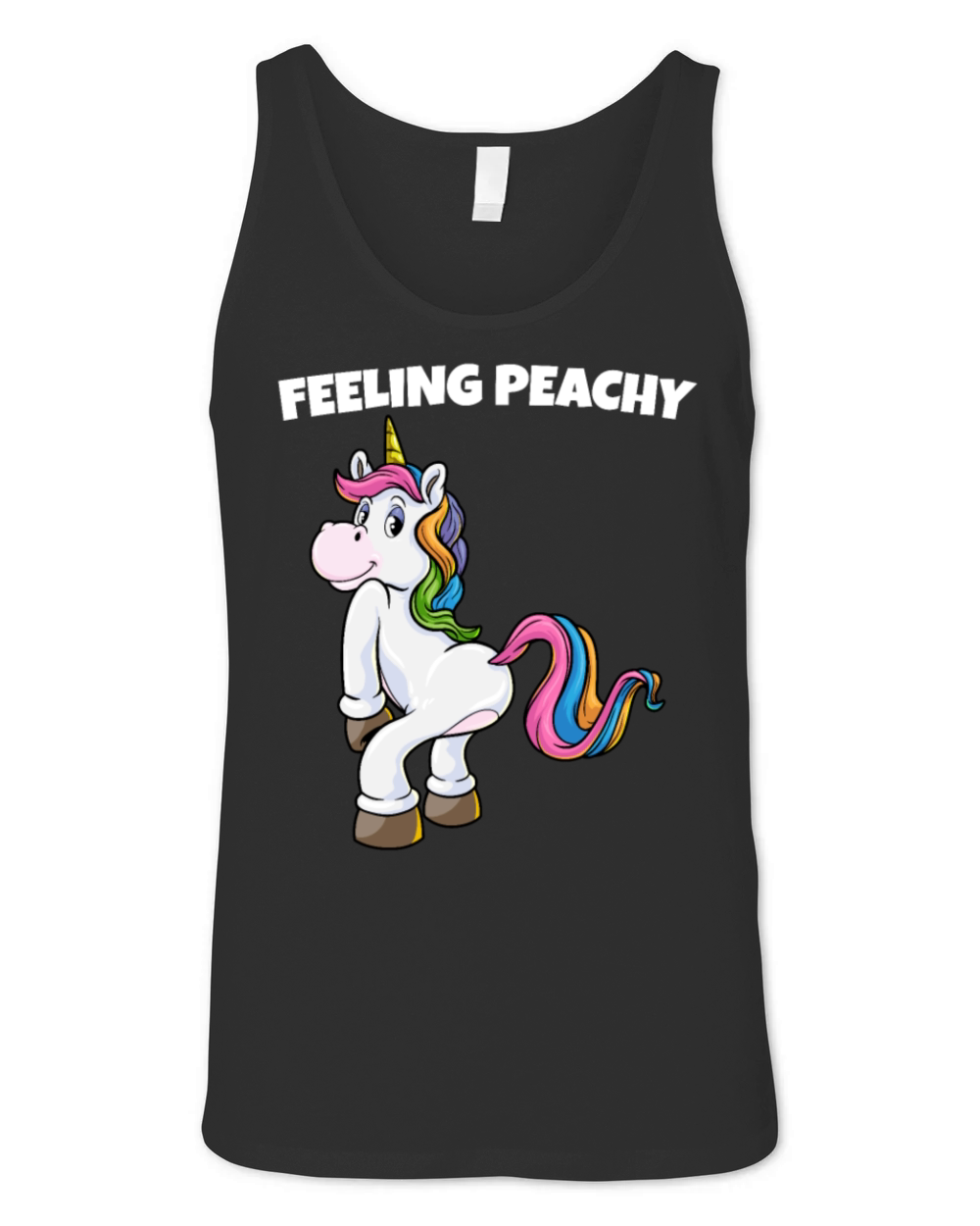 Perverse Twerk Dance Unicorn Unisex Jersey Tank