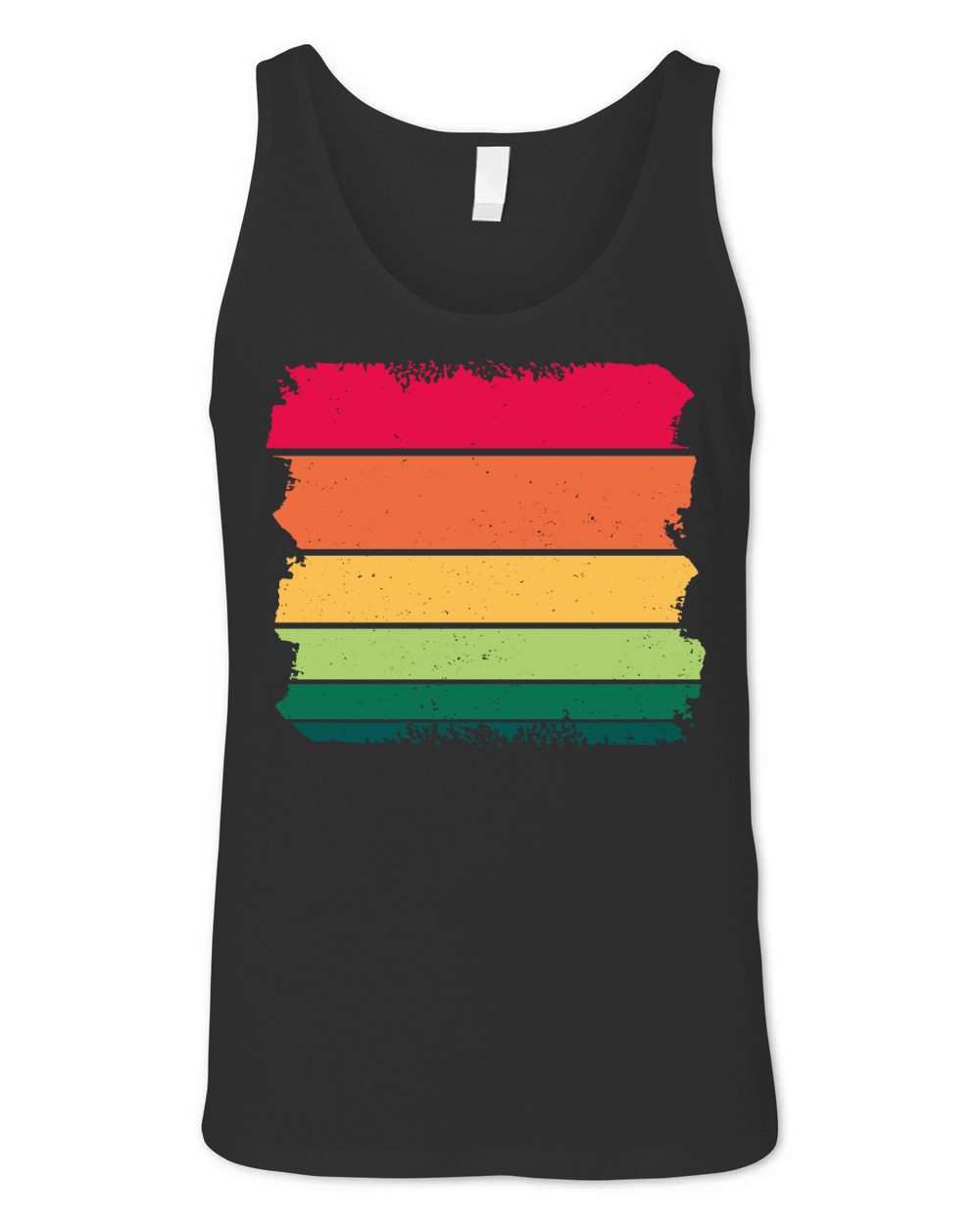 Vintage Retro Sunset (1) Unisex Jersey Tank