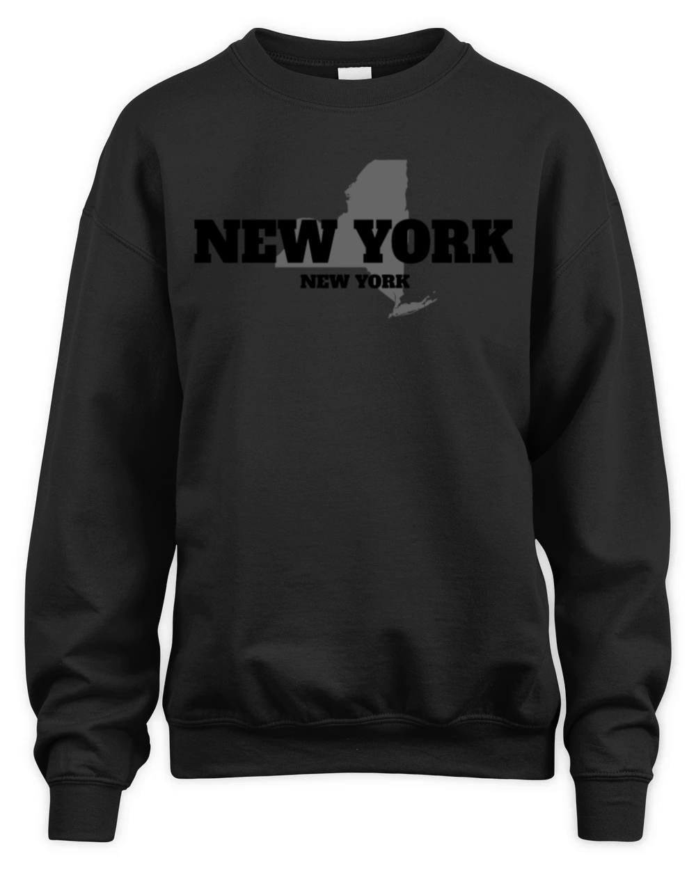 NEW YORK NEW YORK US STATE EDITION Unisex Premium Crewneck Sweatshirt