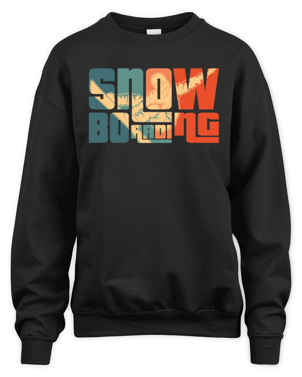 Retro Snowboarding Snowboard Vintage Snowboarder Unisex Premium Crewneck Sweatshirt