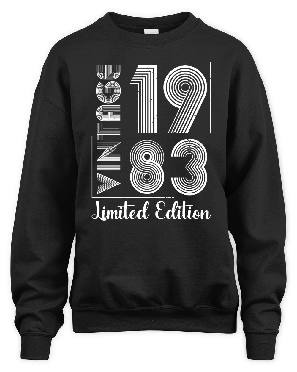 Vintage 1983 Limited Edition Birthday  (2) Unisex Premium Crewneck Sweatshirt