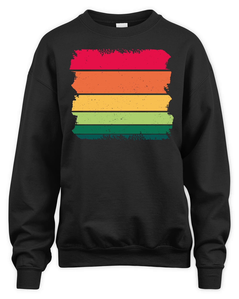 Vintage Retro Sunset (1) Unisex Premium Crewneck Sweatshirt