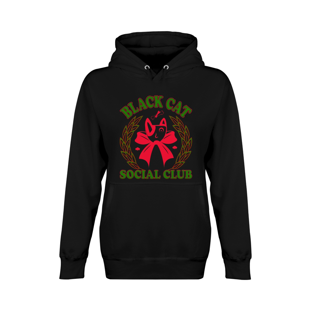 Black cat social club 4 Unisex Premium Pullover Hoodie