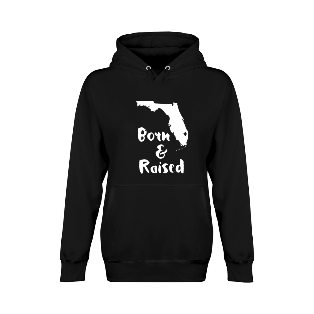 Florida Born and Raised State T-shirt Unisex Premium Pullover Hoodie