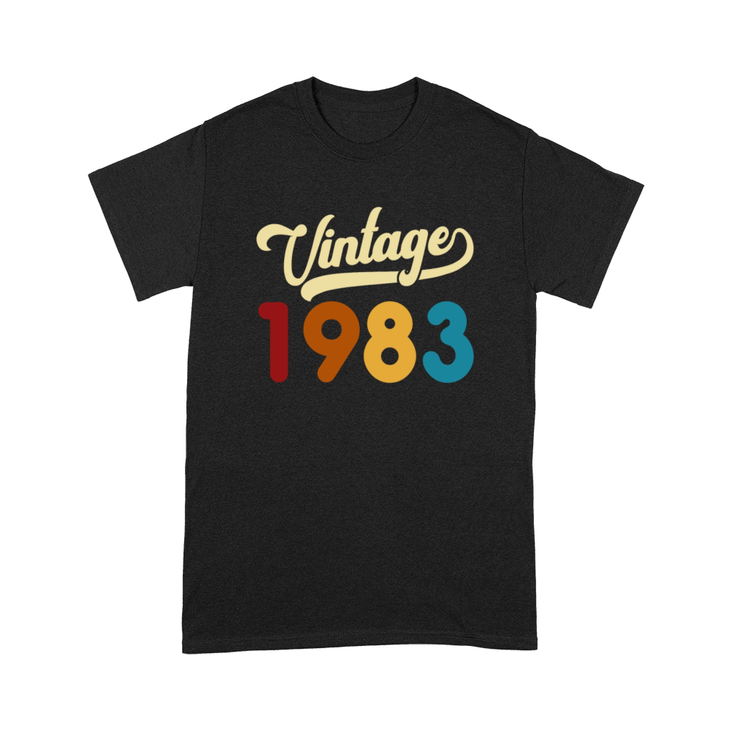 Vintage 1983 Retro Style 38th Birthday Gift Unisex T-Shirt