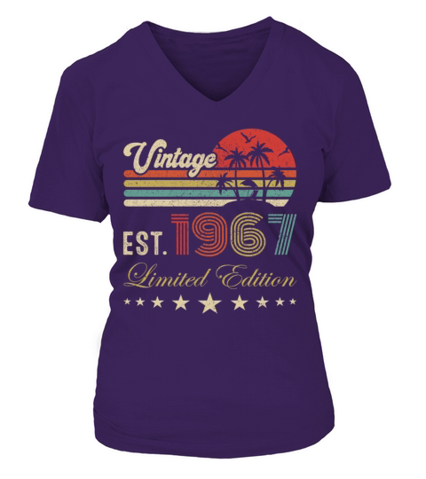 54th birthday vintage limited edition 54 birthday V-neck T-Shirt Woman