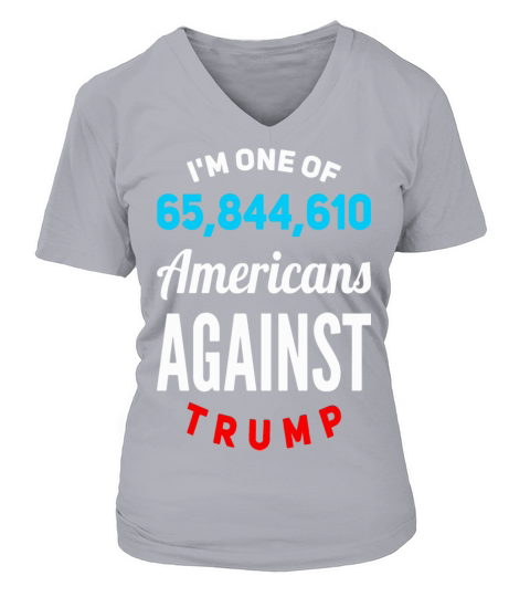 Americans against Trump V-neck T-Shirt Woman