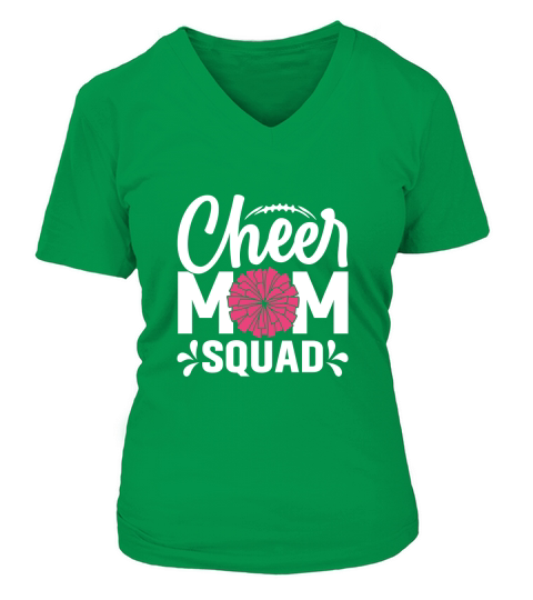 CHEER MOM SQUAD V-neck T-Shirt Woman