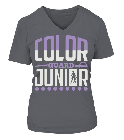 Color Guard Junior 01 V-neck T-Shirt Woman