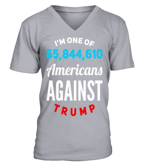 Americans against Trump V-Neck T-shirt