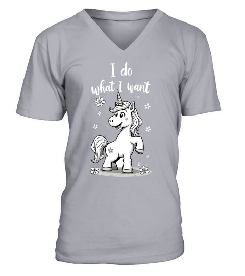 I Do What I Want 1 V-Neck T-shirt