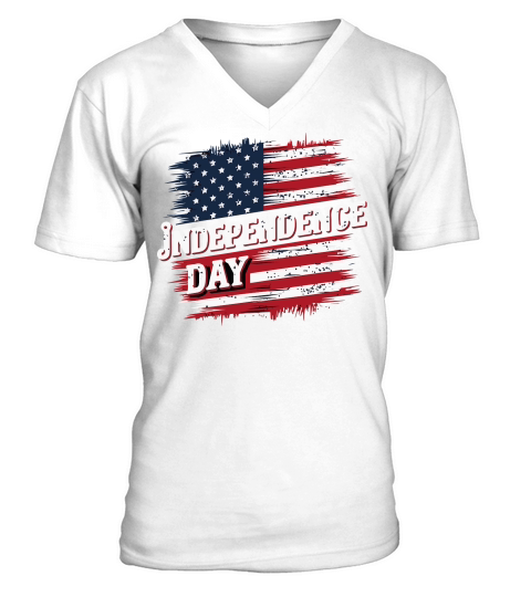 Independence Day 4TH JULY 15 V-Neck T-shirt