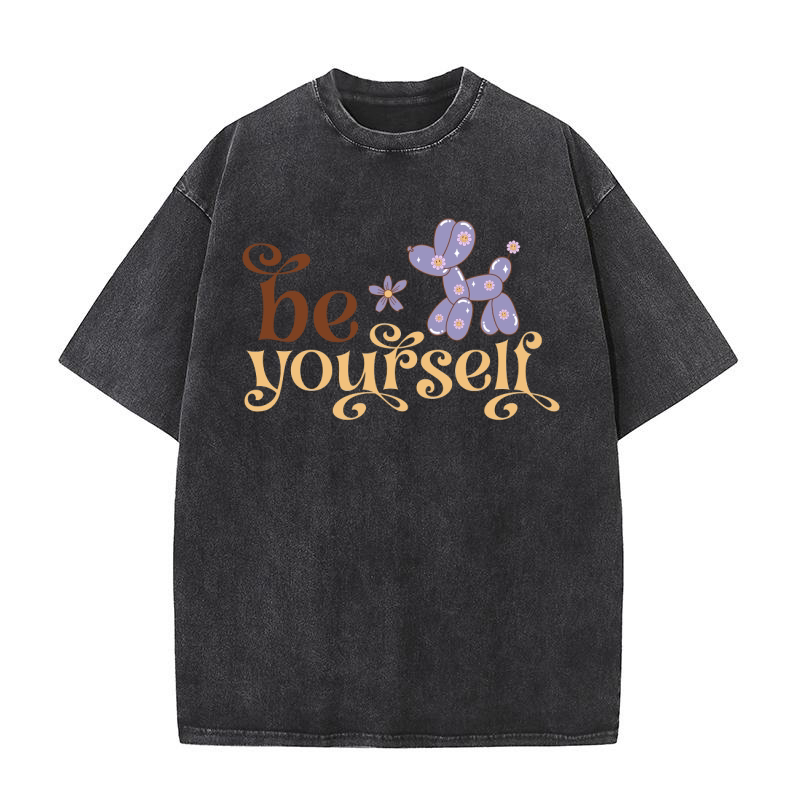 Be Yourself Washed T-Shirt