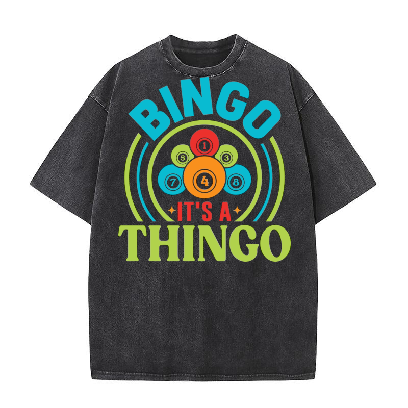 Bingo Iss a Thingo 01 Washed T-Shirt