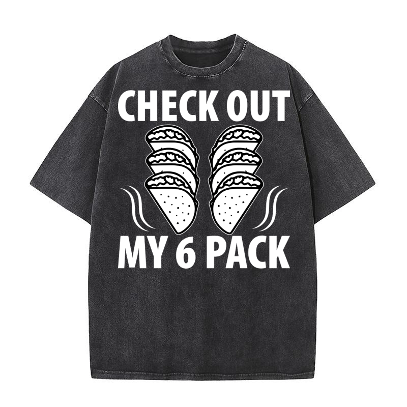 Check out my 6 Pack 2 Washed T-Shirt