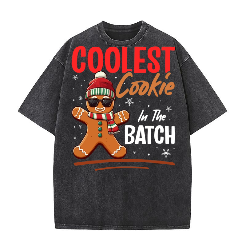 Coolest Cookie In The Batch Washed T-Shirt