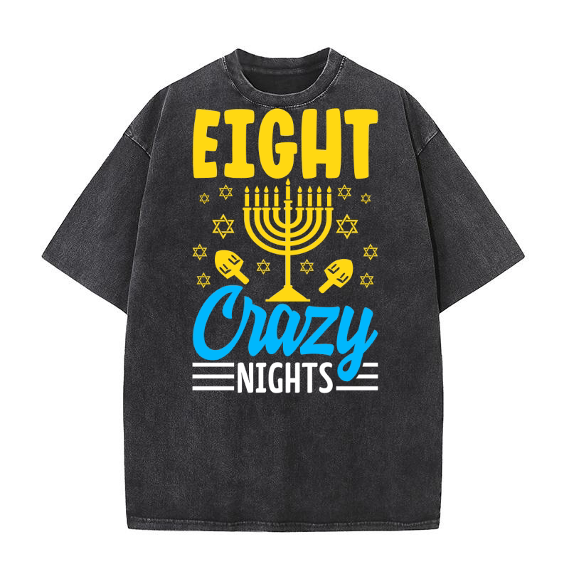 EIGHT crazy nights Washed T-Shirt