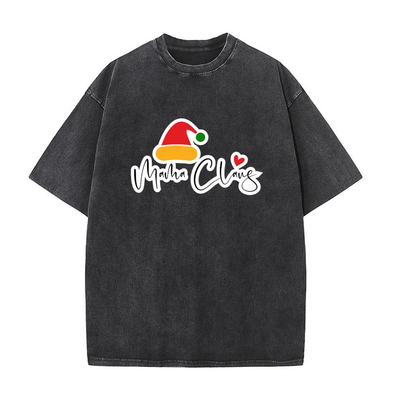 Mama Claus Washed T-Shirt