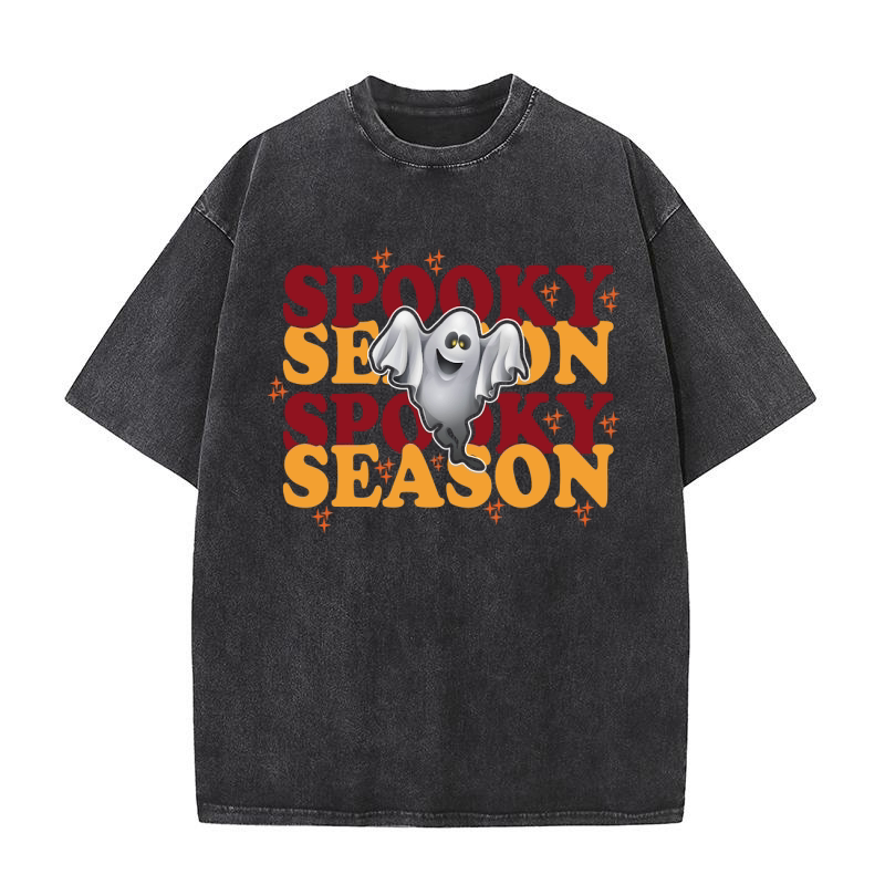 Spooky Season Spooky Season Washed T-Shirt