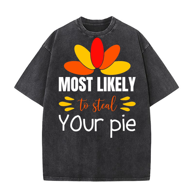 Thanks Giving 07 Washed T-Shirt