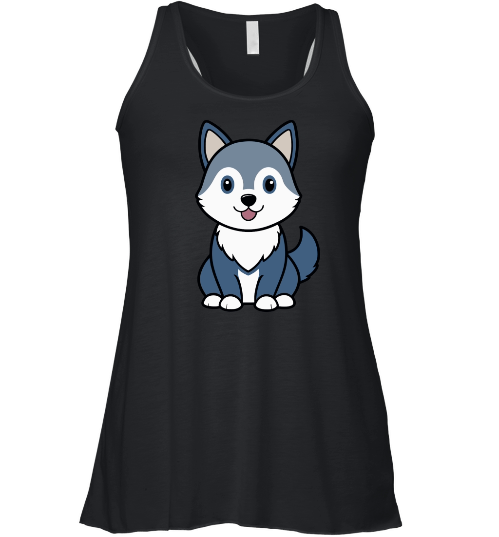 Alaskan Klee Kai 03 Women's Flowy Tank Top