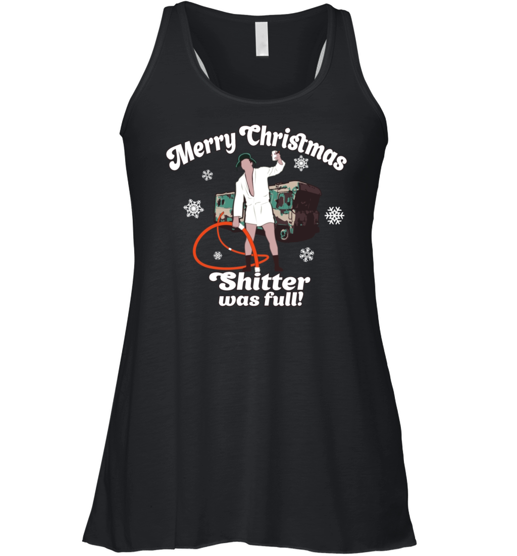Cousin Eddie Shitter Was Full Women's Flowy Tank Top