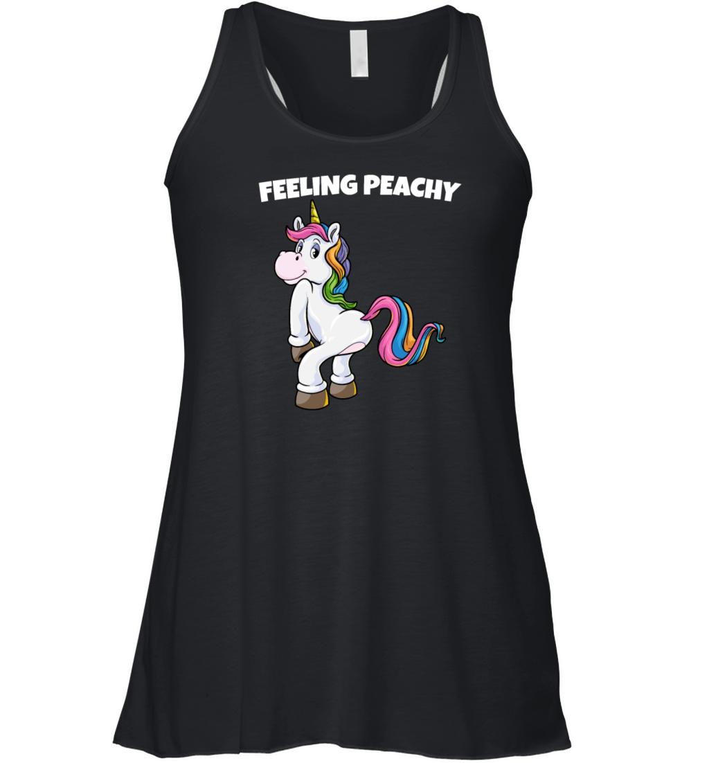 Perverse Twerk Dance Unicorn Women's Flowy Tank Top