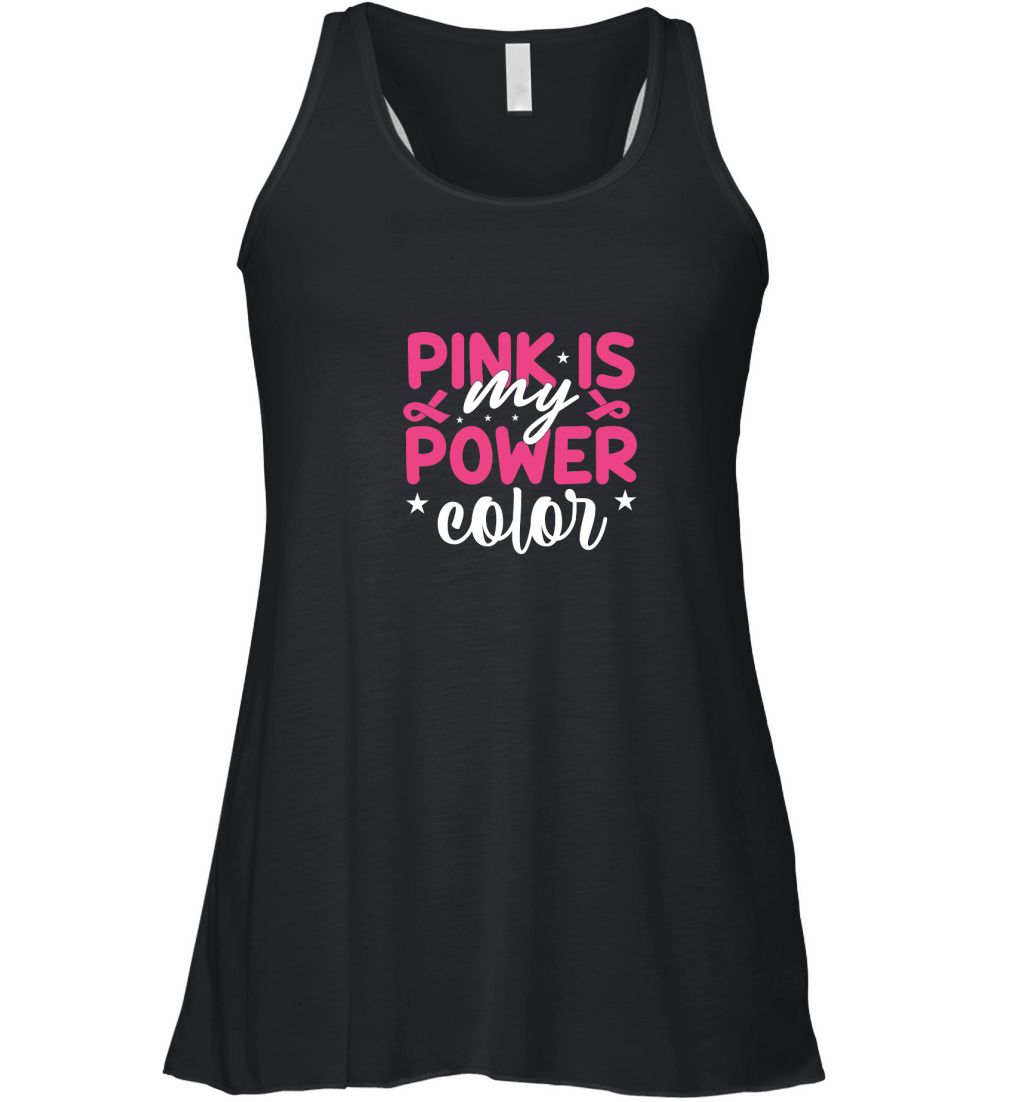 Pink is My Power Color Women's Flowy Tank Top