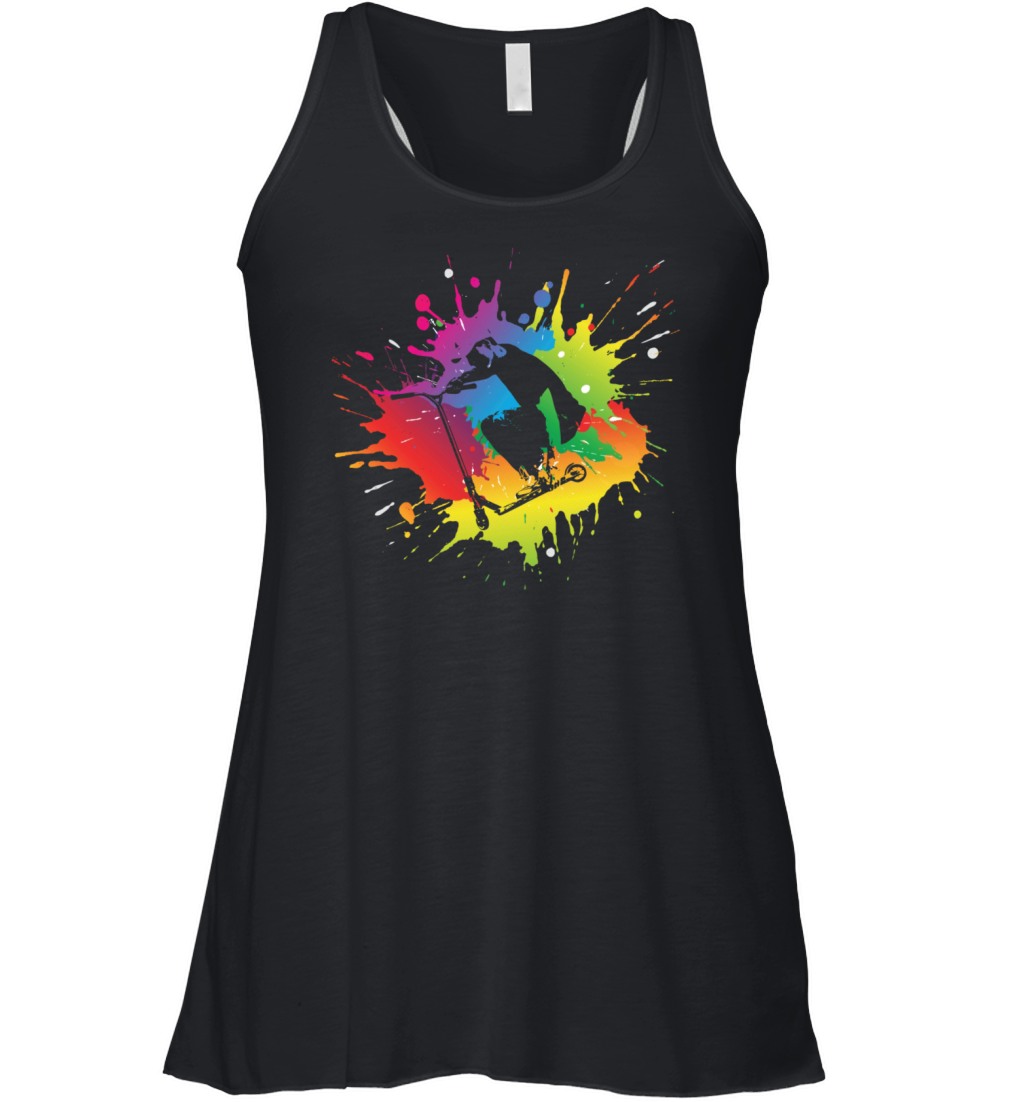 Stunt Scooter e-scooter gift Women's Flowy Tank Top