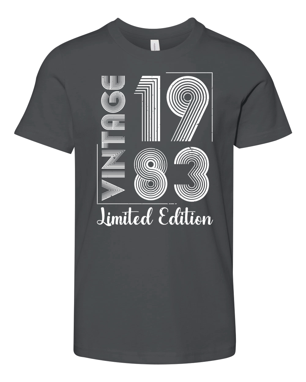 Vintage 1983 Limited Edition Birthday  (2) Youth Unisex Jersey Tee